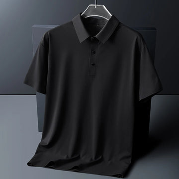 Men’s Ice Silk Polo Shirt – Plus Size (6XL–8XL)