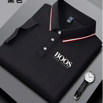 Men’s Embroidered Polo Shirt – Short Sleeve