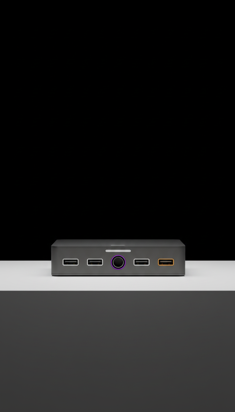 Minimalist Multi-Device USB-C Hub