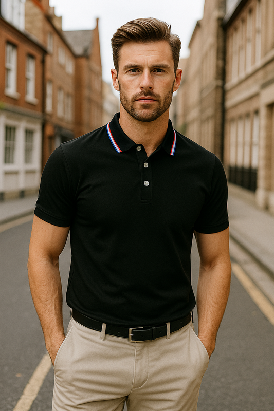 Men’s Summer Polo Shirt – Breathable & Comfortable