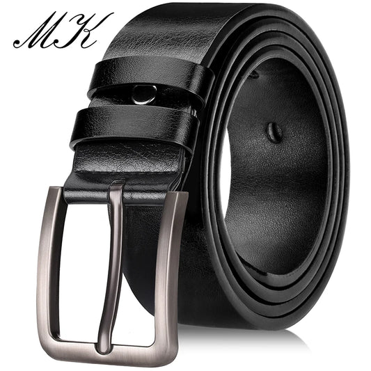 Men’s Anti-Scratch Alloy Buckle Belt