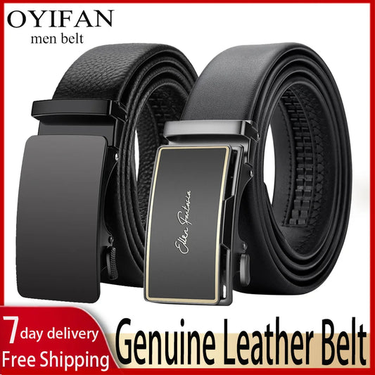Men’s Automatic Genuine Leather Belt